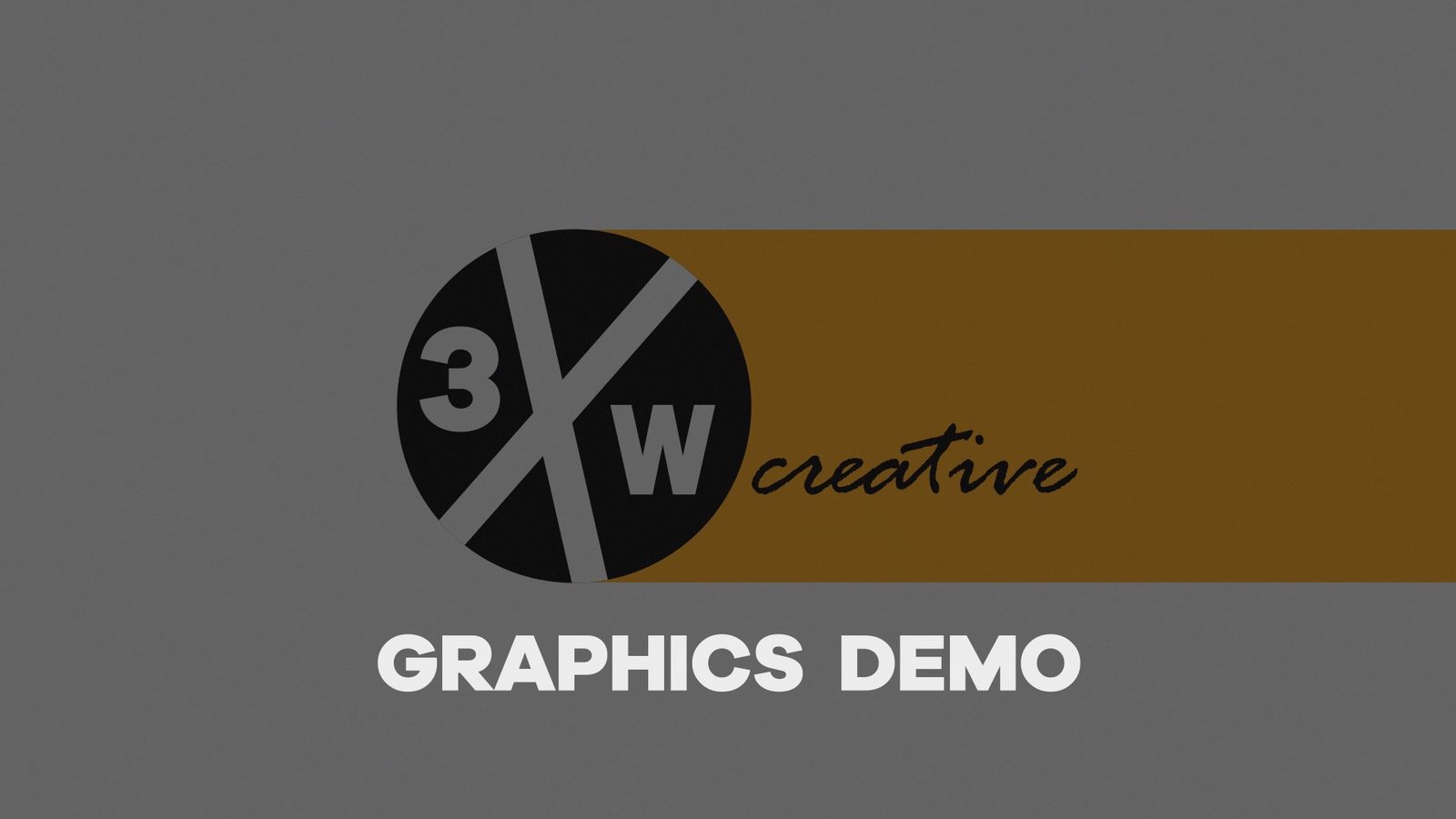 3xW Creative — Graphics Demo Reel